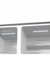 Gorenje Холодильник SBS, 179х70х92см, 2 дв., 376(190)л, А++, NF+, Инв. , Зона св-ти, диспен