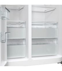 Gorenje Холодильник SBS, 179х70х92см, 2 дв., 376(190)л, А++, NF+, Инв. , Зона св-ти, диспен