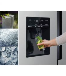 Gorenje Холодильник SBS, 179х70х92см, 2 дв., 376(190)л, А++, NF+, Инв. , Зона св-ти, диспен