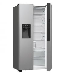 Gorenje Холодильник SBS, 179х70х92см, 2 дв., 376(190)л, А++, NF+, Инв. , Зона св-ти, диспен