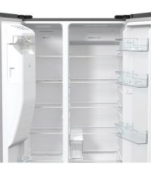 Gorenje Холодильник SBS, 179х70х92см, 2 дв., 376(190)л, А++, NF+, Инв. , Зона св-ти, диспен
