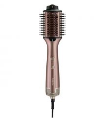 BaByliss Фен-щетка Air Power Volume, 1000Вт, режимов-2, дифузор, иониз-я, хол. обдув, розовый