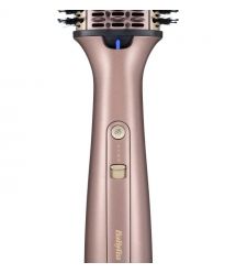 BaByliss Фен-щетка Air Power Volume, 1000Вт, режимов-2, дифузор, иониз-я, хол. обдув, розовый