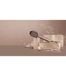 BaByliss Фен-щетка Air Power Volume, 1000Вт, режимов-2, дифузор, иониз-я, хол. обдув, розовый