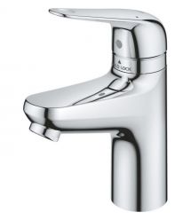 Grohe Смеситель для раковины Swift дл. излива - 82мм, неповоротный, 1 рычаг, хром