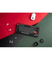 Lemokey Клавиатура механическая P1 Pro 84Key, Keychron Super Red, WL/BT/USB-A, QMK/VIA, Hot-Swap, EN/UKR,