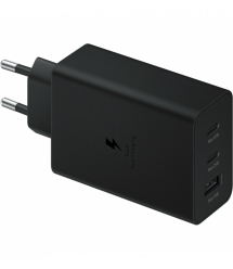Samsung Зарядное устройство сетевое 65Вт 2xUSB-С PD PPS/USB-A, черный