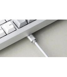 Lemokey Клавиатура механическая P1 Pro 84Key, Super Brown, WL/BT/USB-A, QMK/VIA, Hot-Swap, EN/UKR, RGB, Knob, Space Silver