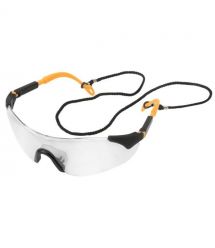 Tolsen Очки защитные Profi-Comfort, противооскольчатые, соответствие нормам CE и ANSI, каркас из полиамида, прозрачный
