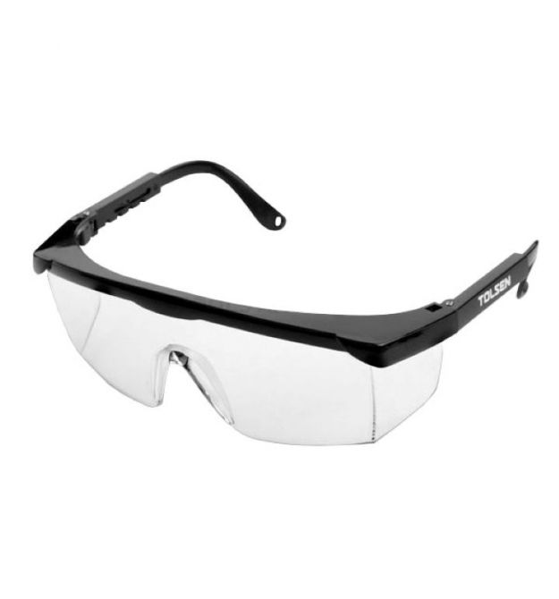 Tolsen Очки защитные, соответствие нормам CE и ANSI, регулирующая скобка, прозрачный