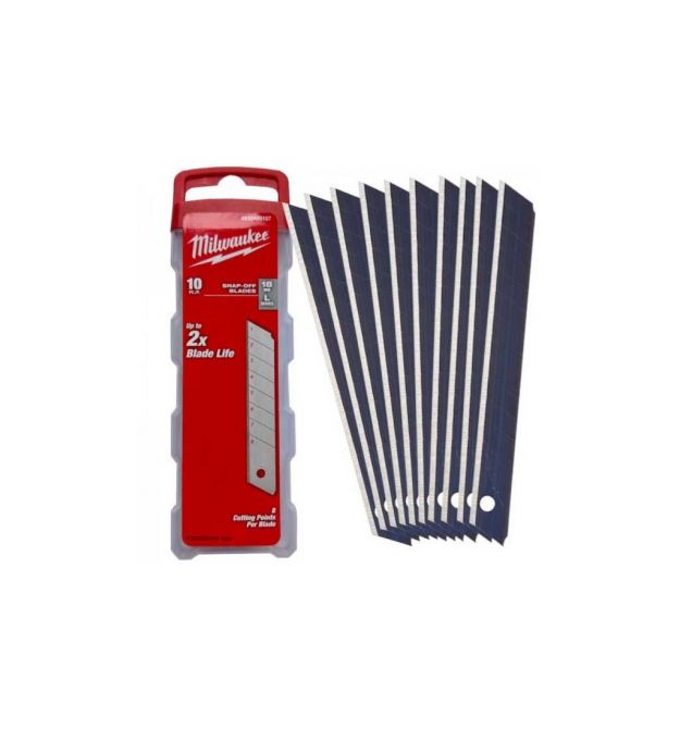 Milwaukee Лезвие сегментированное, 18мм, сталь, 10шт
