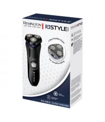 Remington Бритва електр. Style Series роторная, бритв.головок-3, от сети, сух., триммер, черно-синий