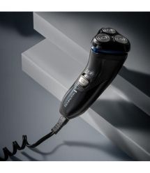 Remington Бритва електр. Style Series роторная, бритв.головок-3, от сети, сух., триммер, черно-синий