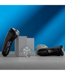 Remington Бритва електр. Style Series роторная, бритв.головок-3, от сети, сух., триммер, черно-синий