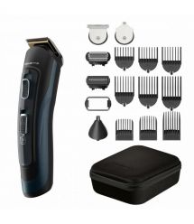 Rowenta Триммер Selectium для бороды, усов, головы и тела, сеть+акум., роторный мотор, насадок-17, чехол, титан.напыл., черный