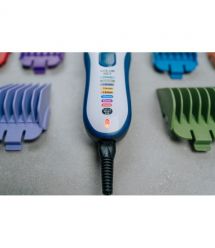 Wahl Набор для стрижки WAHL Color Pro Cordless, сеть+акум., расческа,ножницы, сталь, синий