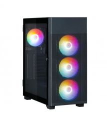 Zalman Корпус S5 Neo без БП, 1xUSB3.1, 1xUSB2.0, 4x120мм FRGB, VGA 390мм, LCS ready, TG Side Panel, ATX, чёрный