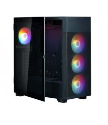 Zalman Корпус S5 Neo без БП, 1xUSB3.1, 1xUSB2.0, 4x120мм FRGB, VGA 390мм, LCS ready, TG Side Panel, ATX, чёрный