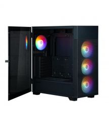 Zalman Корпус S5 Neo без БП, 1xUSB3.1, 1xUSB2.0, 4x120мм FRGB, VGA 390мм, LCS ready, TG Side Panel, ATX, чёрный