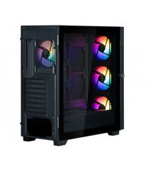 Zalman Корпус S5 Neo без БП, 1xUSB3.1, 1xUSB2.0, 4x120мм FRGB, VGA 390мм, LCS ready, TG Side Panel, ATX, чёрный