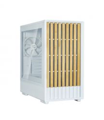 Zalman Корпус P10 Namu без БП, 1xUSB3.0, 1xUSBType-C, 2x120мм, 1x120мм ARGB, VGA 340мм, LCS ready, TG Side Panel, mATX, белый