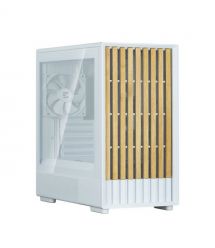 Zalman Корпус P10 Namu без БП, 1xUSB3.0, 1xUSBType-C, 2x120мм, 1x120мм ARGB, VGA 340мм, LCS ready, TG Side Panel, mATX, белый