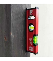 Milwaukee Уровень Slim Box, 20см, 2 капсулы, алюминиевый корпус
