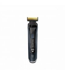 Rowenta Триммер Forever Sharp Ultimate для бороды и усов, акум., насадок-10, 120 мин. работы, дисплей, сталь, синий
