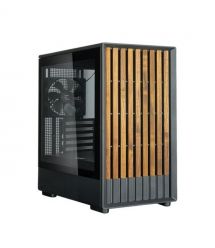 Zalman Корпус P10 Namu без БП, 1xUSB3.0, 1xUSBType-C, 2x120мм, 1x120мм ARGB, VGA 340мм, LCS ready, TG Side Panel, mATX, чёрный