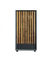 Zalman Корпус P10 Namu без БП, 1xUSB3.0, 1xUSBType-C, 2x120мм, 1x120мм ARGB, VGA 340мм, LCS ready, TG Side Panel, mATX, чёрный