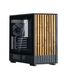 Zalman Корпус P10 Namu без БП, 1xUSB3.0, 1xUSBType-C, 2x120мм, 1x120мм ARGB, VGA 340мм, LCS ready, TG Side Panel, mATX, чёрный