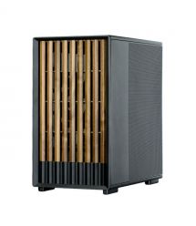 Zalman Корпус P10 Namu без БП, 1xUSB3.0, 1xUSBType-C, 2x120мм, 1x120мм ARGB, VGA 340мм, LCS ready, TG Side Panel, mATX, чёрный