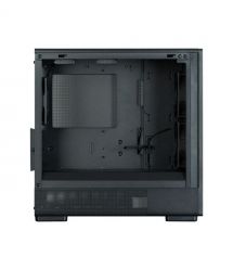 Zalman Корпус P10 Namu без БП, 1xUSB3.0, 1xUSBType-C, 2x120мм, 1x120мм ARGB, VGA 340мм, LCS ready, TG Side Panel, mATX, чёрный