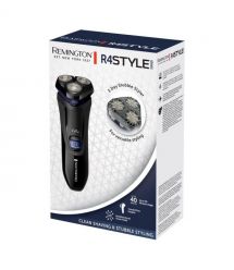 Remington Бритва електр. R4 Style Series роторная, бритв.головок-3, от сети, сух., триммер, черно-синий