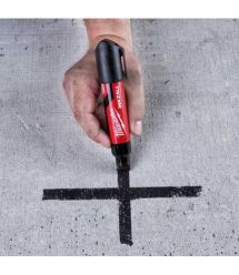 Milwaukee Маркер InkZAll XL, водостойкий, черный