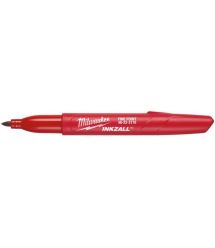 Milwaukee Маркер InkZAll, набор 2 шт, водостойкий, красный