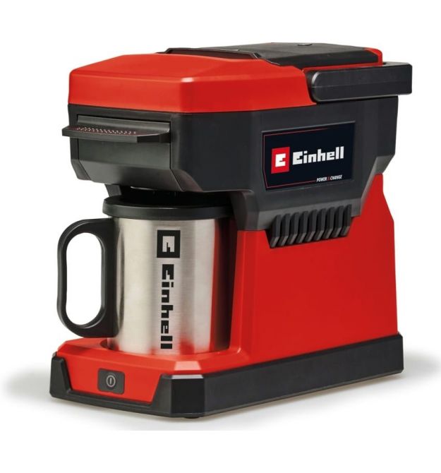 Einhell Кофемашина аккумуляторная TE-CF 18 Li-Solo PXC 18В 240мл 80°С 1.2кг без АКБ и ЗП