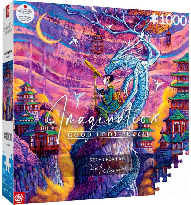 GoodLoot Пазл Imagination: Roch Urbaniak Sakura & Ryu 1000 эл.