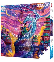 GoodLoot Пазл Imagination: Roch Urbaniak Sakura & Ryu 1000 эл.