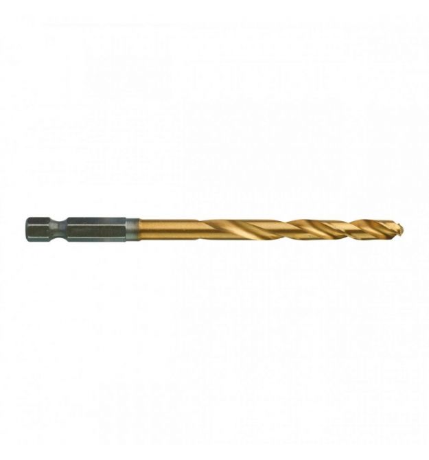 Milwaukee Сверло по металлу RedHEX HSS-G TiN, 6х63х105мм