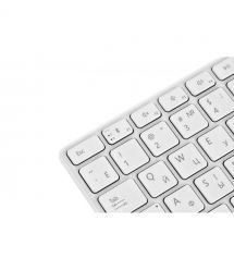 Microsoft Клавиатура ножничная Designer Compact 79key, BT, EN/UK/RU, белый