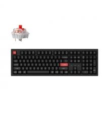 Keychron Клавиатура механическая K10 PRO 100Key, K pro Red, WL/BT/USB-A, EN/UKR, RGB, черный