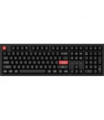 Keychron Клавиатура механическая K10 PRO 100Key, K pro Red, WL/BT/USB-A, Hot-Swap, QMK, EN/UKR, RGB, черный