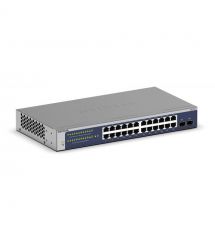 NETGEAR Коммутатор GS724T 24xGE, 2xSFP, Управляемый L2