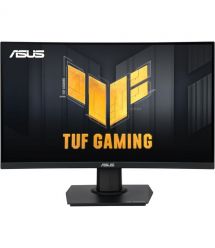 ASUS Монитор 23.6" TUF Gaming VG24VQER 2xHDMI, DP, Audio, VA, 180Hz, 1ms, DCI-P3 90%, CURVED, AdaptiveSync