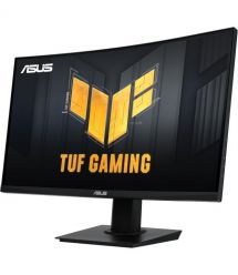 ASUS Монитор 23.6" TUF Gaming VG24VQER 2xHDMI, DP, Audio, VA, 180Hz, 1ms, DCI-P3 90%, CURVED, AdaptiveSync