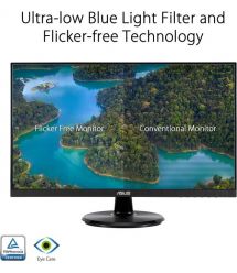 ASUS Монитор 27" VA27DQFR D-Sub, HDMI, DP, MM, IPS, 100Hz, 1ms, AdaptiveSync