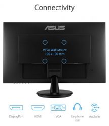 ASUS Монитор 27" VA27DQFR D-Sub, HDMI, DP, MM, IPS, 100Hz, 1ms, AdaptiveSync