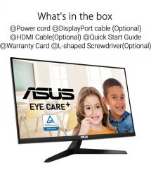 ASUS Монитор 27" VY27UQ 2xHDMI, DP, MM, IPS, 3840x2160, sRGB 99%, AdaptiveSync, HDR10