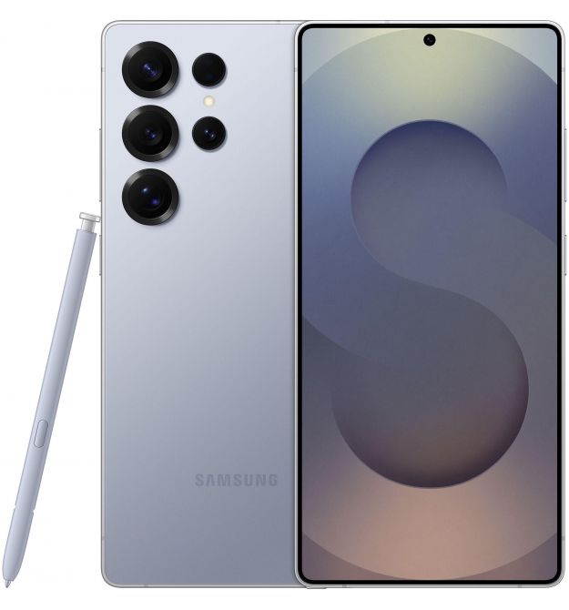 Samsung Смартфон Galaxy S25 Ultra 5G (S938) 6.9'' 12/256ГБ, 2SIM, 5000мАч, Titanium Silverblue